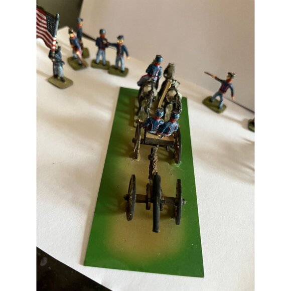 Vtg Custom Cast 1974 The Union Horse Artillery Brigade of the Army - Picture 8 of 10